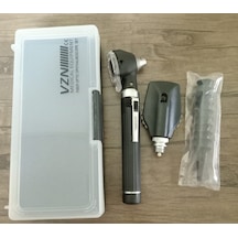 Vzn Otoskop Oftalmaskop Set Led Ampullü