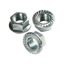 Altıköşe Flanşlı Somun M10 - 10 Adet 0-8