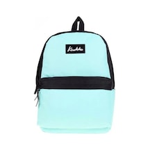 Kaukko Basic Colors Okul Sırt Çantası Mint Siyah K1415