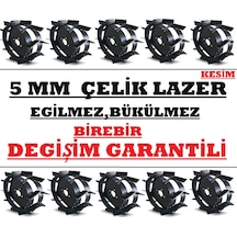 Dalaz,solakoğlu Çapa Makinesi Uyumlu Çelik Teker Takımı