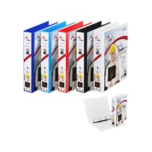 Önder Sunum Klasörü 4 Halkalı 50 Mm A4 Beyaz  2015-5