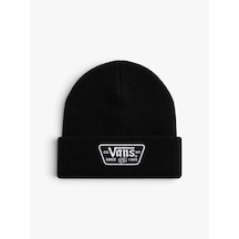 Vans Knu Patch Beanie Uniseks Siyah Bere - Vn000x6b