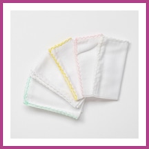 Gees Global Ac24447 Basic 5'li Bebek Ağız Mendili 25x25 Cm Pink Renk: Pink Gbzs