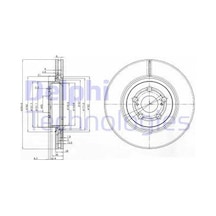 DELPHI BG3914 FREN DİSKİ ÖN AVENSIS 03-08  2.0 2.0 D4D 2.4 HAVALI