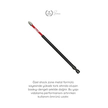 Vidalama Ph2 Yıldız Bits Uç 150 Mm Darbeli Vidalama Tornavida Aksesuarı Profesyonel Çelik Şok Emici