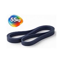 Evapera Tekli Fitness Pilates Cross Barfiks Spor Direnç Lastiği Kas Geliştirme Training Bandı Bant 1 Adet Lacivert 55kg Çok Renkli