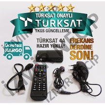 Hd Girişli Led Tv Uyumlu Mini Uydu Alıcısı Tkgs Güncellemeli T 1