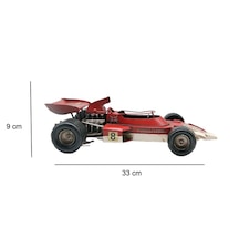 Dekoratif Metal Yarış Arabası C1592 Model