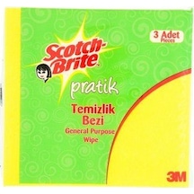 Scotch Brite Pratik Temizlik Bezi 3' lü