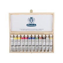 Schmincke : Guaj Boya Seti 12 X 20 Ml Ahşap Kutu