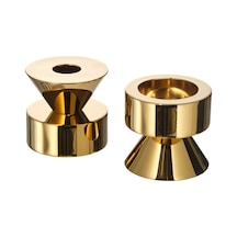 Ikea Stockholm 2025 Şamdan/tealight Mumluk 6 Cm 2'li Altın