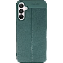 Newface Samsung Galaxy A35 5g Kılıf Auto Focus Kapak - Koyu Yeşil