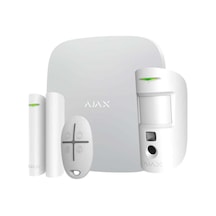 AJAX Starter Hub Kit Plus Kablosuz Alarm Seti Keypad Yok Beyaz