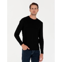 Pierre Cardin Erkek Siyah Kazak /triko 50296455-vr046 Siyah