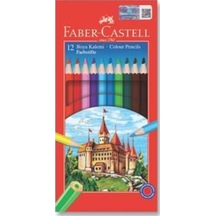 Kuru Boya 12 Renk Rl Karton Tamboy 116312 / Faber Renkli