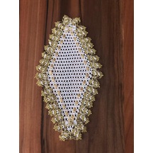 Dantel Tepsi Örtüsü Beyaz