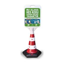 Bu Alana Hes Kodu Olmadan Girilmez Uyarı Dubası