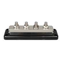 Victron Busbar 600a 4p Kapaklı Dc Bara 4 Ana Bağlantı + 8 Vidalı Terminal 70v Dc