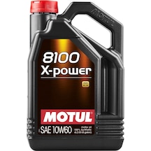 Motul 8100 X-Power 10W-60 Tam Sentetik Motor Yağı 4 L
