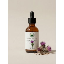 Soğuk Sıkım Deve Dikeni Tohumu Yağı Devedikeni Milk Thistle Seed Oil Silybum Marianum Saf Doğal 50 Ml 50 ML