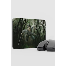 Levi Ackerman Anime V2 - 22x18 Gaming Kauçuk Kaymaz Taban Mouse Pad Fare Altlığı