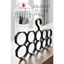 Transformacion Şal Atkı Kravat Askısı 10 Gözlü 720993 Çok Renkli