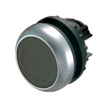 Eaton M22-dr-s Push-button,flush,black,stay-put- R
