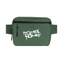 My Chemical Romance Logo Yeşil Bel Çantası