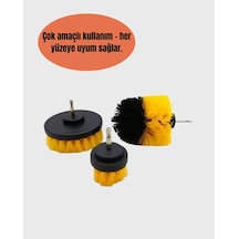 Tek Matkap Uyumlu Temizlik Fırçası Kablolu Ve Akülü Matkaplarla Kullanılabilir Najmaddin