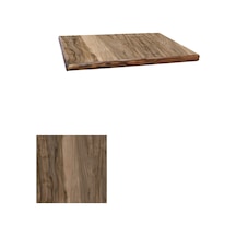 Laminat Masif Kenar Masa Tablası 80x80 - Indiana Shesman Çok Renkli