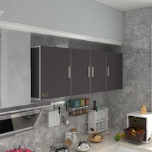 Kenzlife hazır mutfak silvanus gri 060*180*22 mutfak banyo dolabı kapaklı raflı Kenzlife hazır mutfak silvanus gri 060*180*22 mutfak banyo dolabı kapaklı raflı