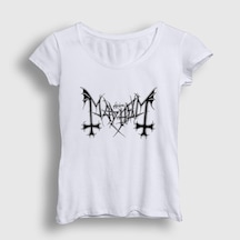 Presmono Kadın Logo Mayhem T-shirt Beyaz Presmono Kadın Logo Mayhem T-shirt Beyaz
