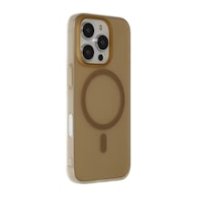 İphone 16 Pro Max Tuna Pc Slim Magsafe Kapak - Çöl Titanyum