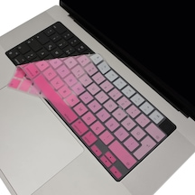 Apple Uyumlu MacBook Klavye Koruyucu Türkçe Q Baskılı Uk-ters L- Enter Tipi Air 13,6-15,3inç- Pro 14,2-16,2i