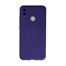 Huawei P Smart 2019 Kılıf Nano İçi Kadife Silikon - Mor -