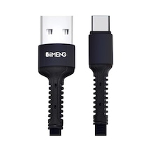 3a Usba To Type-c Pro Braided Örgülü Data Ve Hızlı Şarj Kablosu Siyah