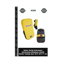 Delux Serisi Antrenoru Antrenman Ekipmanı Klasik Darbe Yastığı Sarı 40 X 20 X 7 Cm