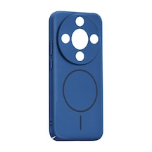 Huawei Honor Magic 8 Lite Mika Pc Magsafe Kapak - Mavi Çok Renkli