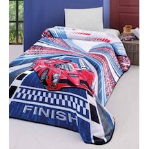 Mink Tema Lisanslı Racing Battaniye Tek Kişilik 160 x 220