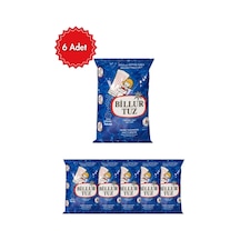 Billur İyotlu Sofra Tuzu 1,5 Kg X6 Adet Yemeklik Sofra Tuzu Rafine Ve Güvenilir Lezzet