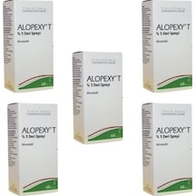 Alopexy T %5 Deri Spreyi 60 Ml 5 Adet
