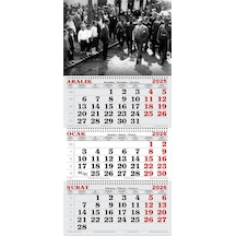 2026 Yılı Gemici Takvimi-atatürk'ü Karşılayan Öğrenciler