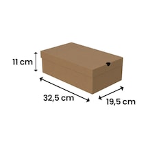 32,5x19,5x11 - Kendinden Kapaklı Ayakkabı Kutusu - 200 Adet