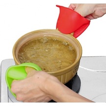 Pazly Dayanıklı Silikon Fırın Eldiveni - Yanmaz, Kaymaz, Çok Amaçlı Mavi Diğer