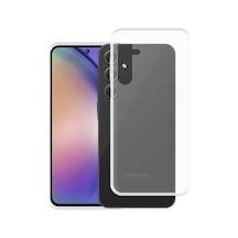 Samsung Galaxy A55 5g Kılıf Lüx Şeffaf Silikon 0.2M-Çok Renkli