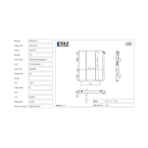 Radyator 2 Sıra Cu / Pl Renault R19 1.41.6ıe Bakır Klr-0508062pa