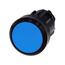 Siemens 3su1000-0ab50-0aa0 - 22mm Plastik Mavi Yaylı Buton Kafası