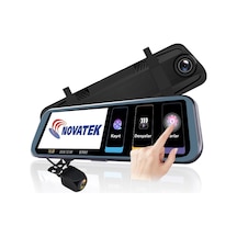 Novatek 10 Inç 2.5D Kıvrımlı Dokunmatik Ekran Aynalı Araç Kamera