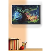 Webstyle Sayılarla Boyama Seti Kasnaklı Sihirli Ağaç 50 X 65 Cm