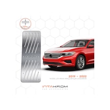 intakrom Volkswagen Passat B8.5 Krom Ayak Dinlendirme Pedalı 2020 ve Üzeri